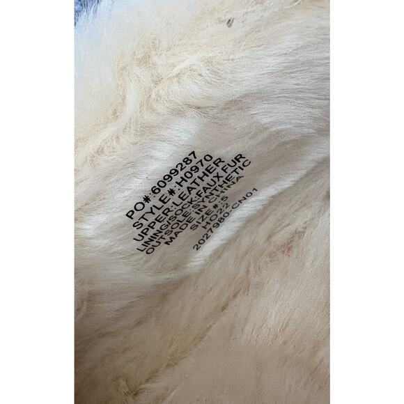 J Crew Slippers Womens 5 Shearling Leather Moccasin NEW Brown Comfort Slip On - Picture 4 of 6